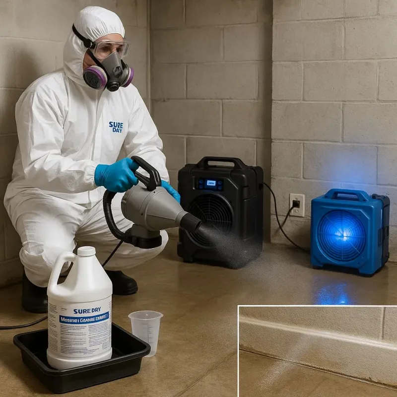 Sanitization and Odor Removal process in Seeley Lake, MT