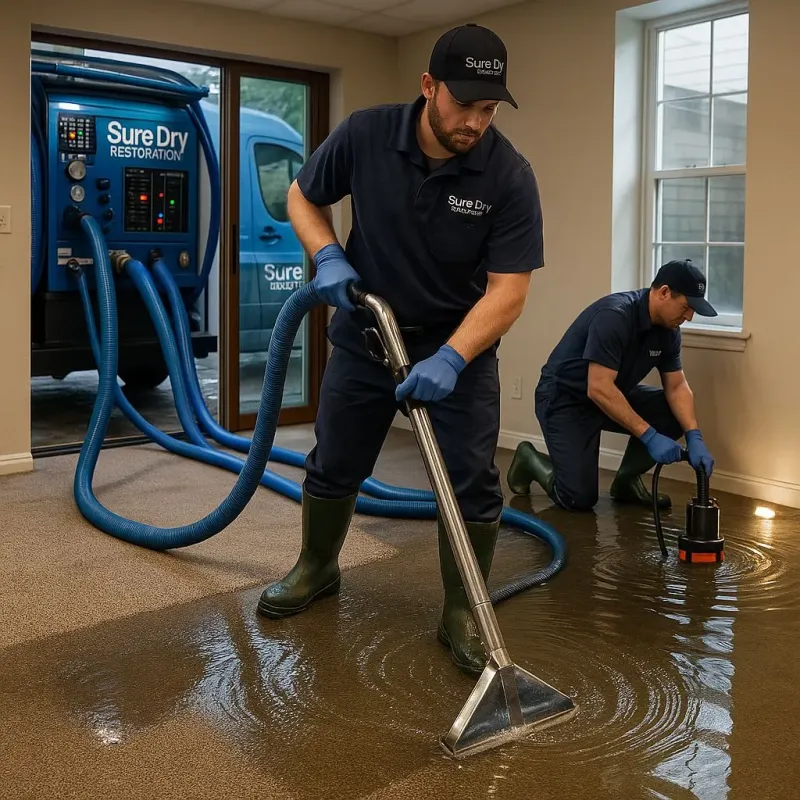 Water Extraction and Removal process in Seeley Lake, MT